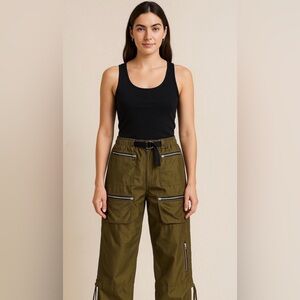 Olive Cargo Pants
